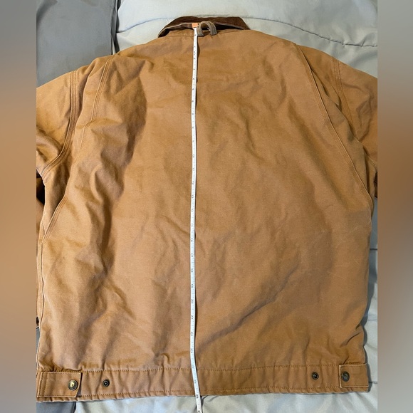 Berne Men’s Duck Canvas Lined Full Zip Detroit Style Jacket Size Medium - Picture 15 of 15